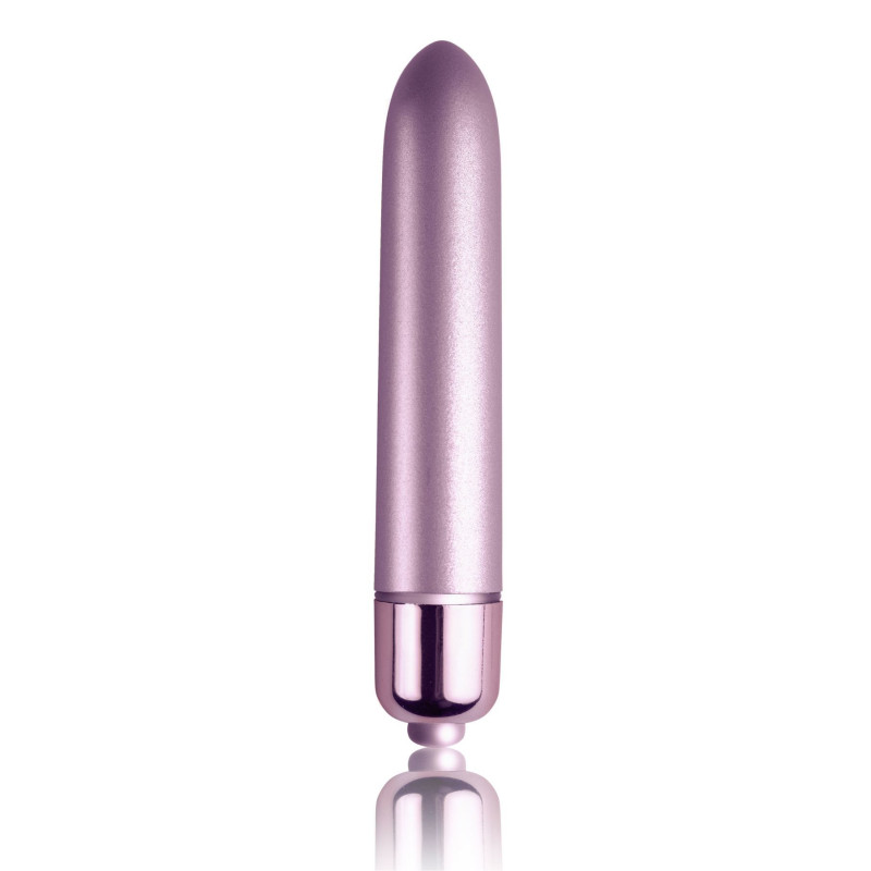 Вібропуля Rocks Off RO-90mm Touch of Velvet Soft Lilac матова, 10 режимів роботи, на батарейці