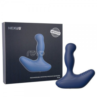 Масажер простати Nexus Revo New Blue з обертаючою головкою Масажер простати Nexus Revo New Blue з обертаючою головкою