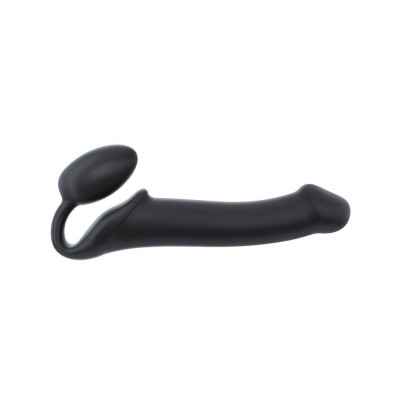 Безремневий страпон Strap-On-Me Black L, повністю регульований, діаметр 3,7см