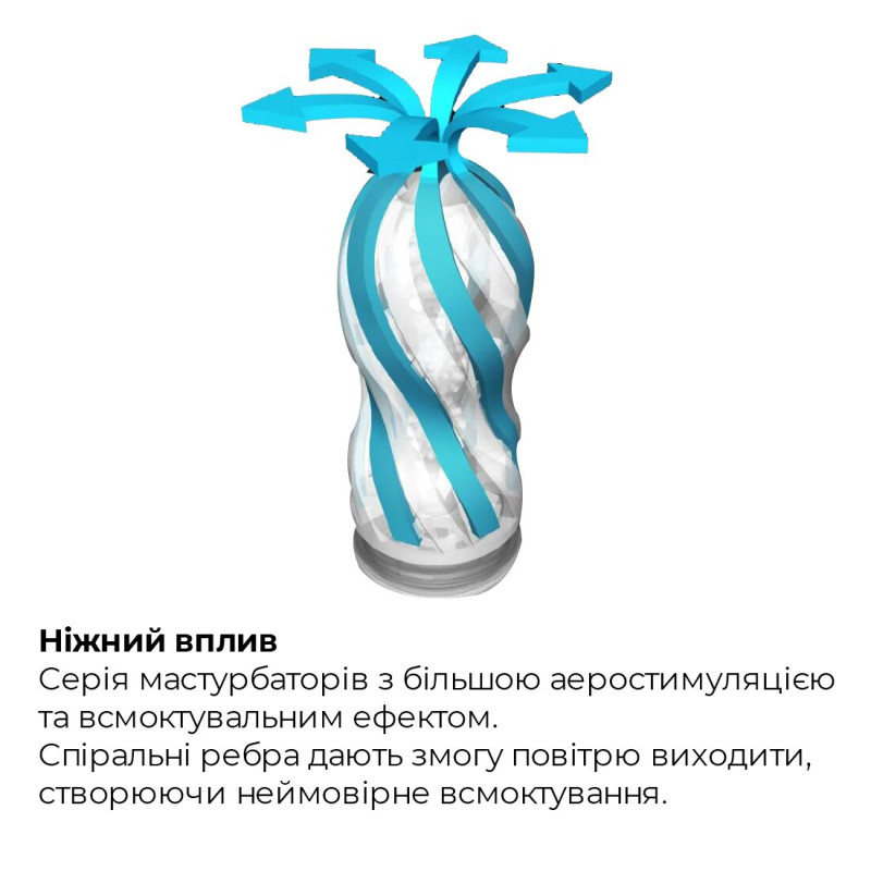 Мастурбатор Tenga Air-Tech Strong, більш висока аеростимуляція і всмоктуючий ефект