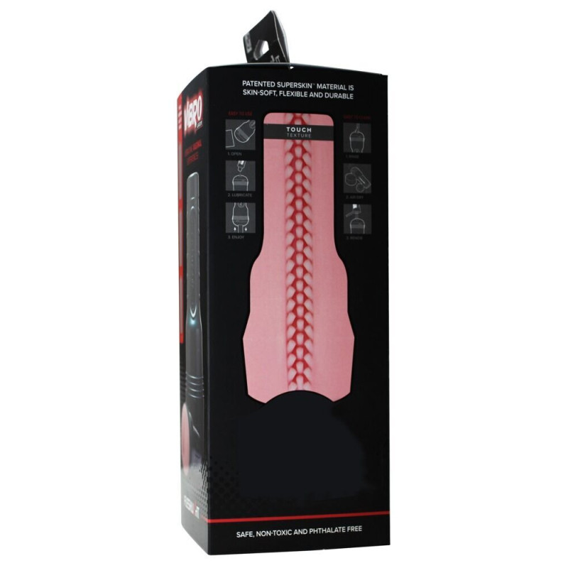 Мастурбатор з вібрацією Fleshlight Vibro Pink Lady Touch, три вібропулі, стимулюючий рельєф