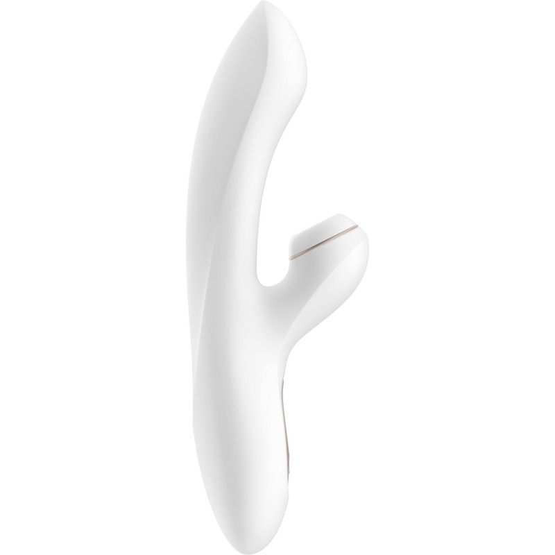 Вакуумний вібратор-кролик Satisfyer Pro Plus G-Spot Rabbit, перший кролик з вакуумом і вібрацією