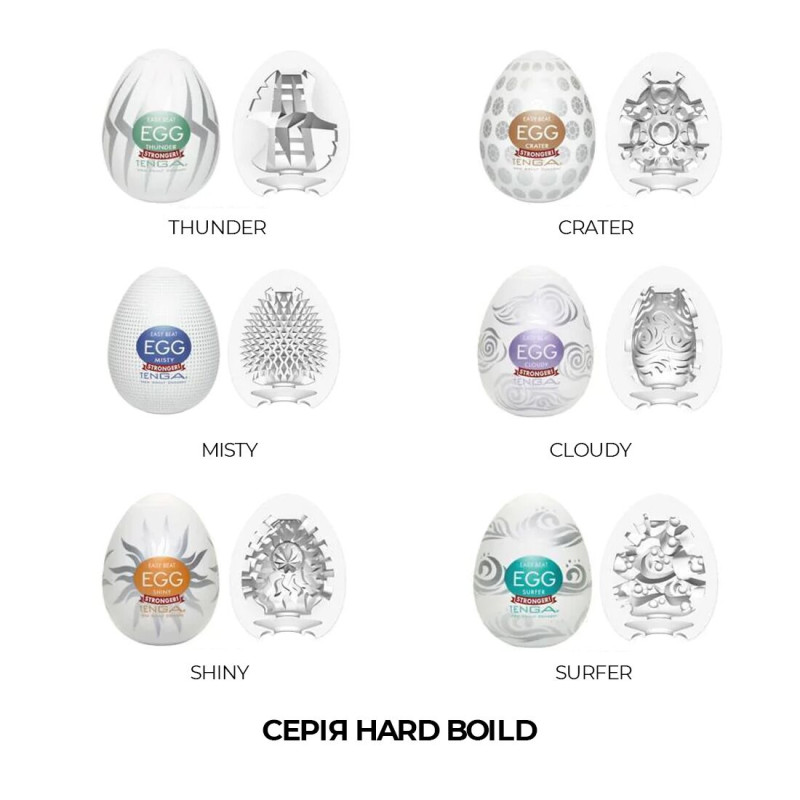 Мастурбатор яйце Tenga Egg Shiny (Сонячний)