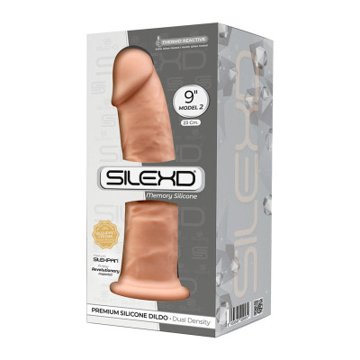 Фалоімітатор SilexD Oscar Flesh (Model 2), довжина 22.8 см, діаметр 5.4 см