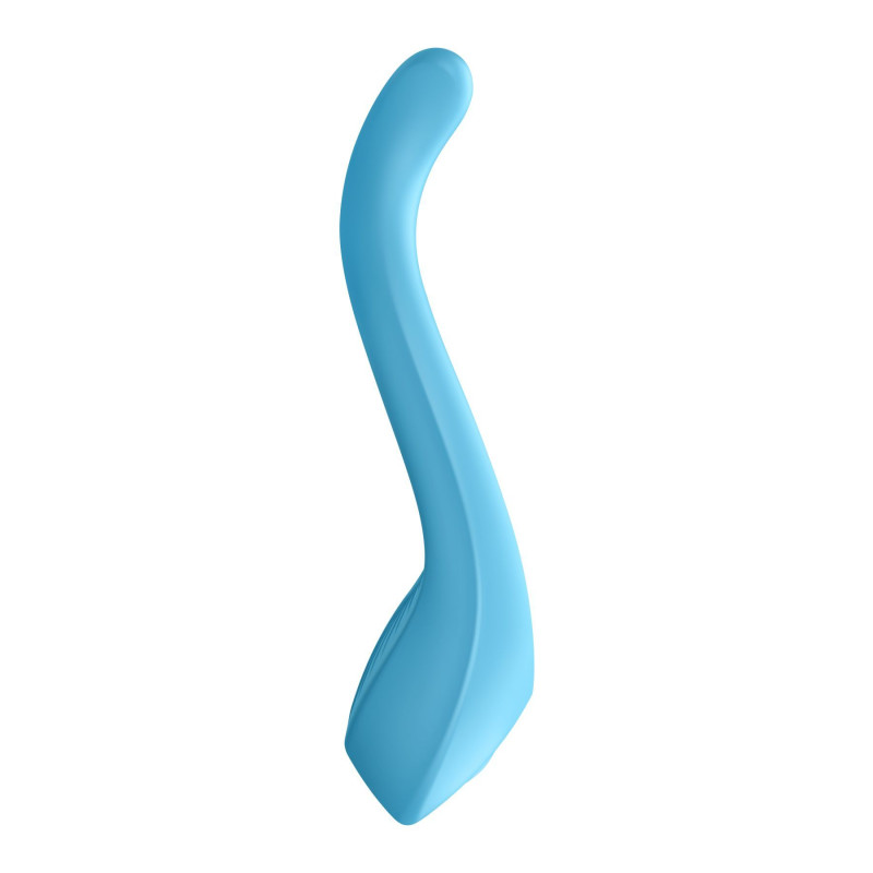 Вібратор для пар Satisfyer Endless Love, блакитний, 3 незалежні мотори, багатофункціональний