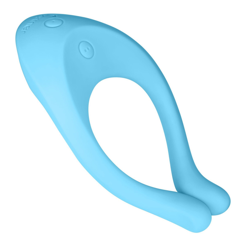 Вібратор для пар Satisfyer Endless Love, блакитний, 3 незалежні мотори, багатофункціональний