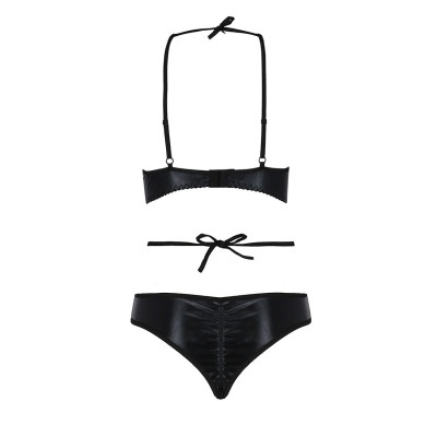 Комплект білизни NAVEL SET Black XXL/3XL - Passion Exclusive
