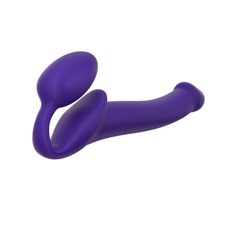Безремневий страпон Strap-On-Me Violet M, повністю регульований, діаметр 3,3см