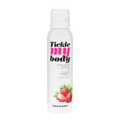 Масажна піна Love To Love TICKLE MY BODY - Полуниця 150 мл