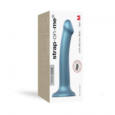 Насадка для страпона Strap-On-Me Mono Density Dildo Blue M