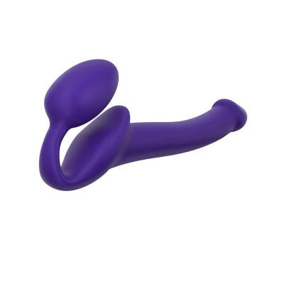 Безремневий страпон Strap-On-Me Violet S, повністю регульований, діаметр 2,7см