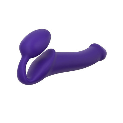Безремневий страпон Strap-On-Me Violet L, повністю регульований, діаметр 3,7см
