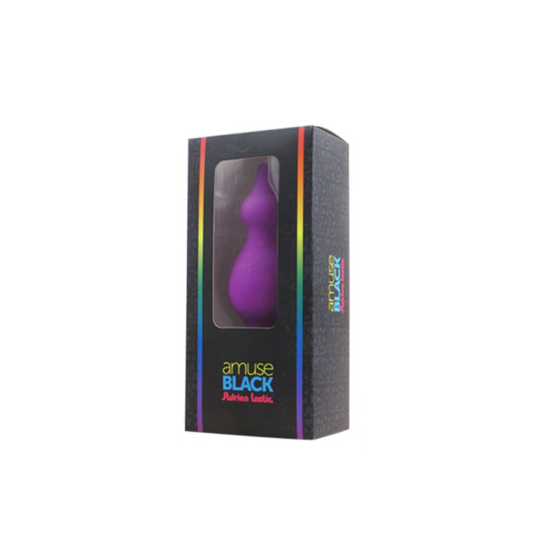 Анальна пробка Adrien Lastic Amuse Medium Purple (M) з двома переходами, макс. діаметр 3,6см