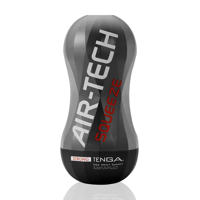 Мастурбатор Tenga Air-Tech Squeeze Strong, стискається корпус, більш щільний вхід