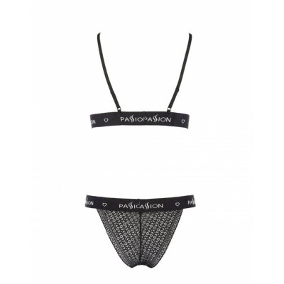 Комплект білизни GLAMISS SET Black S/M - Passion Exclusive