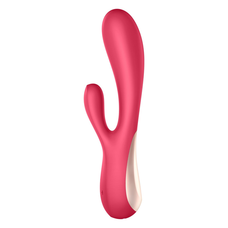 Смарт-вібратор кролик Satisfyer Mono Flex Red, 2 мотора, управління через інтернет