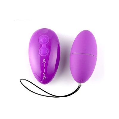 Віброяйце Alive Magic Egg 2.0 Purple з пультом дистанційного керування, на батарейках