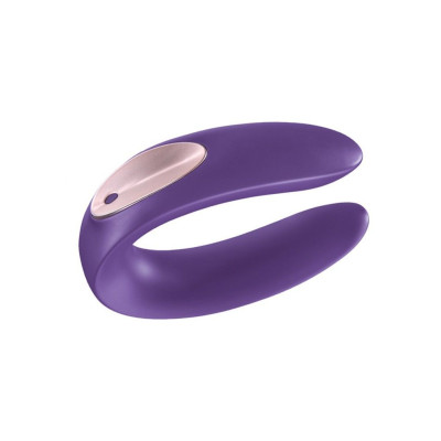 Вібратор для пар Satisfyer Double Plus Remote з пультом дистанційного керування і двома моторчиками