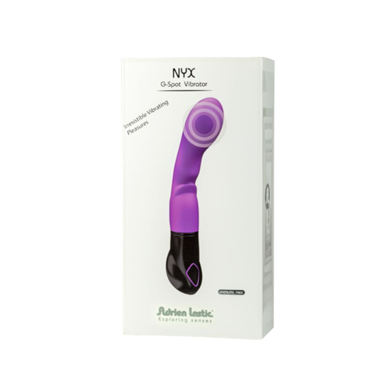 Вібратор Adrien Lastic Nyx, стимуляція точки G і входу в піхву