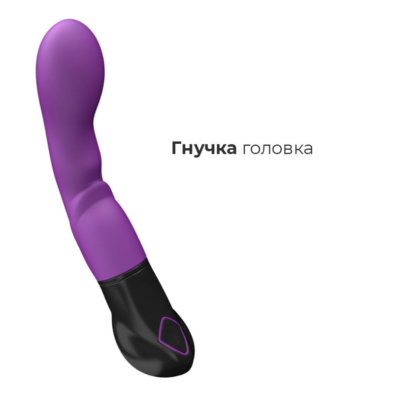Вібратор Adrien Lastic Nyx, стимуляція точки G і входу в піхву