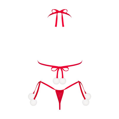 Комплект білизни Obsessive Bobble Girl One Size