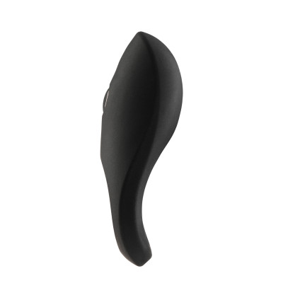 Ерекційне віброкільце So Divine Rechargeable Vibrating Cock Ring, чорне