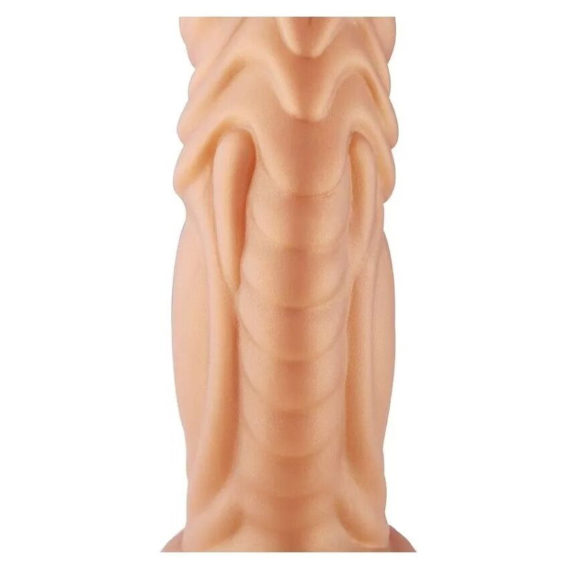 Силіконовий ділдо Hismith Slightly Curved Monster Series