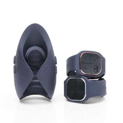 Мастурбатор Hot Octopuss PULSE DUO LUX, пульсація, використання без рук, підходить для пар, 2 пульта