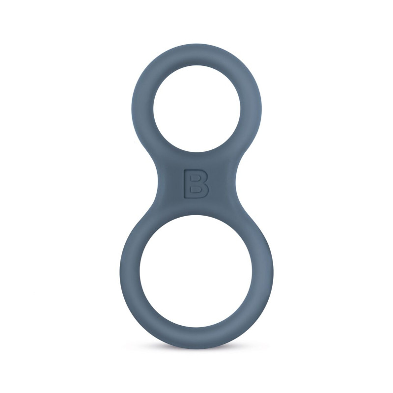 Кільце ерекційне Boners Classic Cock & Ball Ring, сірий