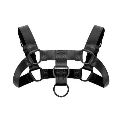 Портупея Bedroom Fantasies Bruno Chest Bulldog Harness, чорна
