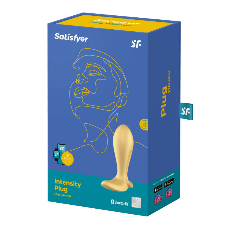 Анальний корок Satisfyer Intensity Plug Gold