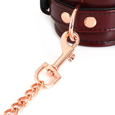 Наручники Liebe Seele Wine Red Wirst Cuffs (м'ята упаковка)