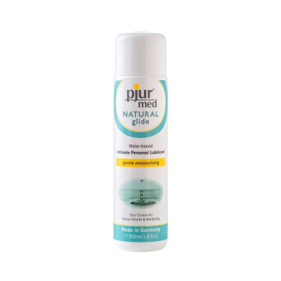 Лубрикант на водній основі pjur MED Natural glide 100 мл (м'ята упаковка)