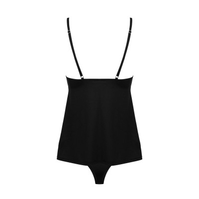 Пеньюар із трусиками Obsessive Bella Rou XS/S