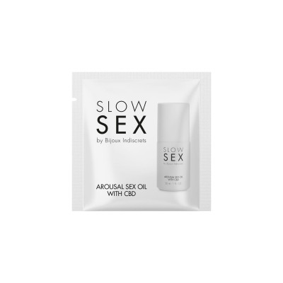 Пробник збуджуючої олії для сексу Bijoux Indiscrets Arousal Sex Oil CBD 2 мл