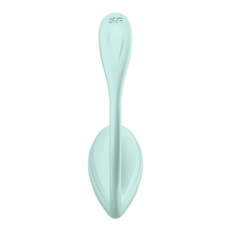 Віброяйце Satisfyer Smooth Petal Connect App Mint