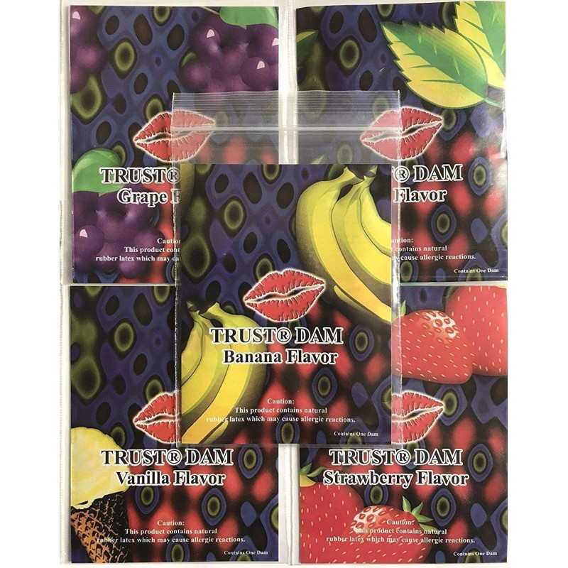 Набір серветок латексних Latex Dental Dams Assorted 100 шт