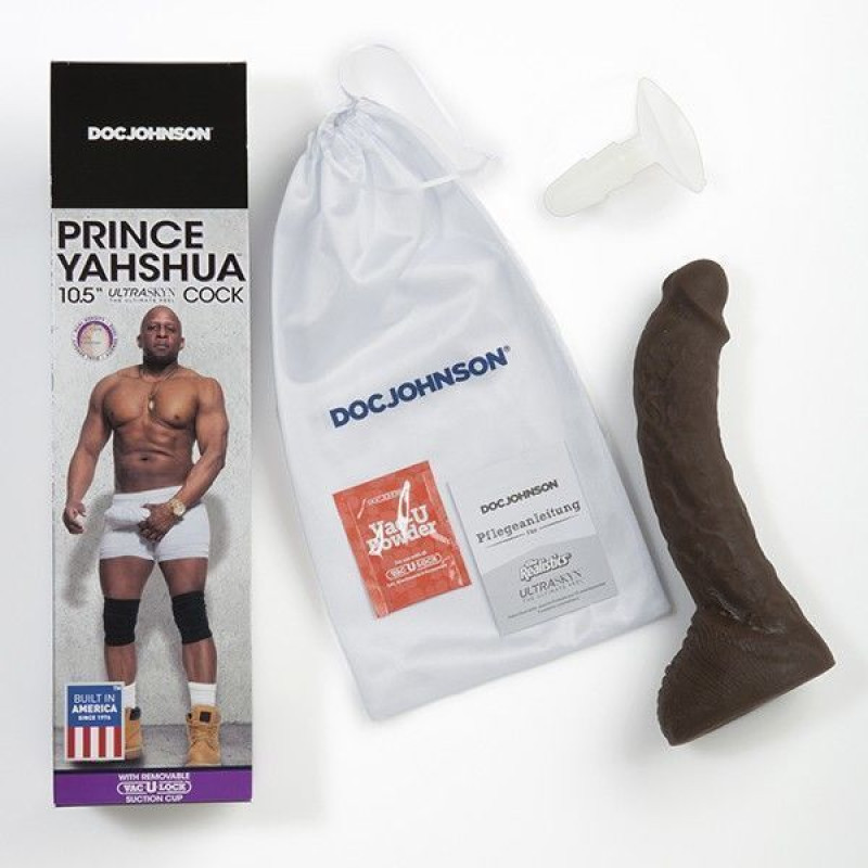 Фалоімітатор Doc Johnson Prince Yahshua 10.5 Inch Cock - ULTRASKYN (м'ята упаковка)