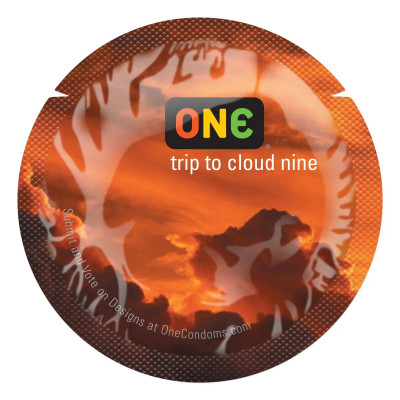 Презерватив ONE Color Sensations - ONE trip tot cloud nine (Orange) 1 шт Презерватив ONE Color Sensations - ONE trip tot cloud nine (Orange) 1 шт