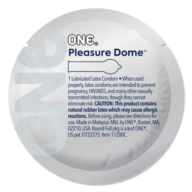 Презервативи ONE Pleasure Dome 100 шт, мегапак