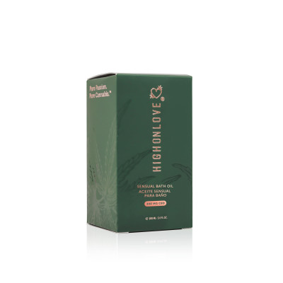 Олія для ванни з CBD HighOnLove Sensual, 100 мл
