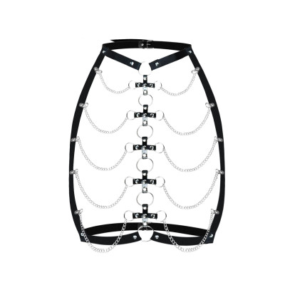 Портупея Art of Sex - Cross L-XXL, чорна