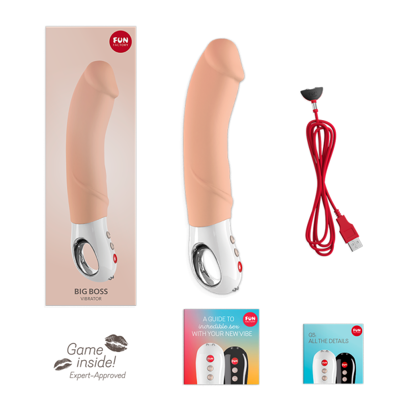 Вібратор Fun Factory Big Boss Cream