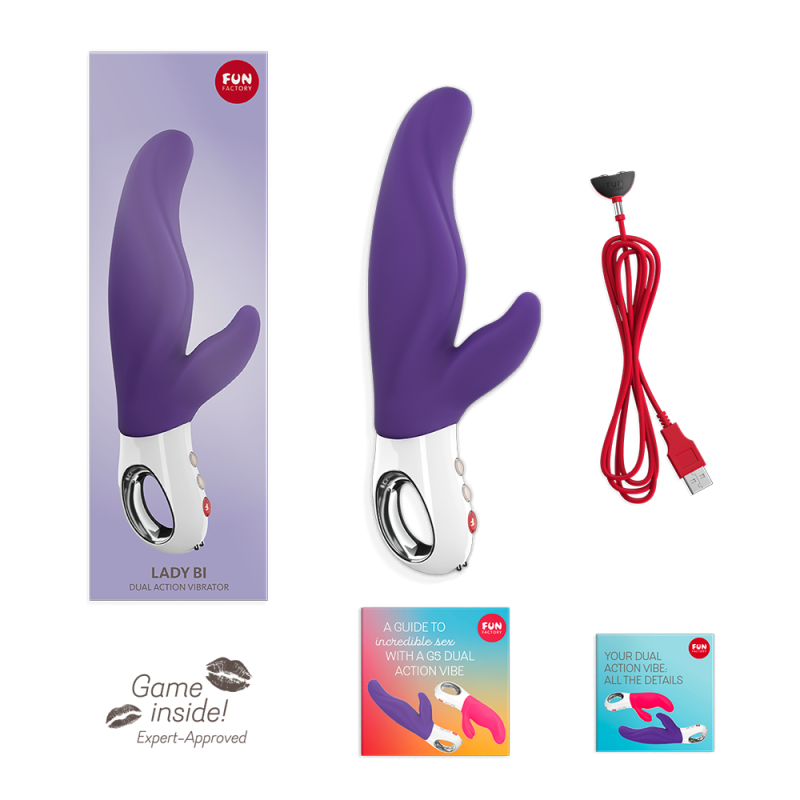 Вібратор Fun Factory Lady Bi Violet