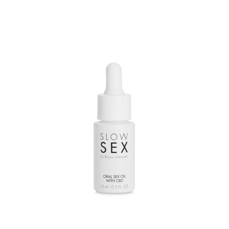 Олія для орального сексу Bijoux Indiscrets SLOW SEX Oral Sex Oil CBD 15 мл