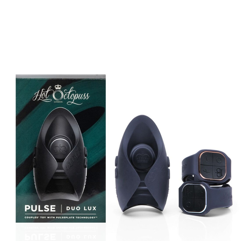 Мастурбатор Hot Octopuss PULSE DUO LUX, пульсація, використання без рук, підходить для пар, 2 пульта