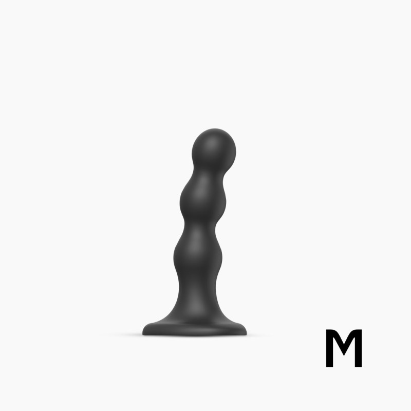 Насадка для страпону Strap-On-Me Dildo Plug Balls Black M