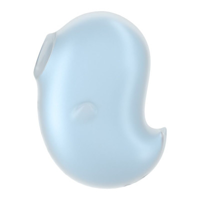 Вакуумний стимулятор із вібрацією Satisfyer Cutie Ghost Blue