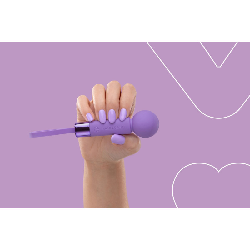 Міні-вібромасажер FairyGasm Pearlstasy violet