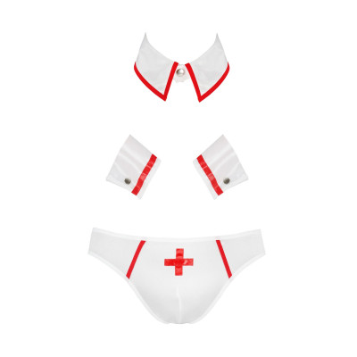 Чоловічий комплект білизни 037 SET GREGORY white XXL/XXXL - Passion